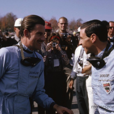 Graham Hill et Jim Clark à Watkins Glen 1966
© Manfred Gygli Graham Hill et Jim Clark à Watkins Glen 1966
© Manfred Gygli